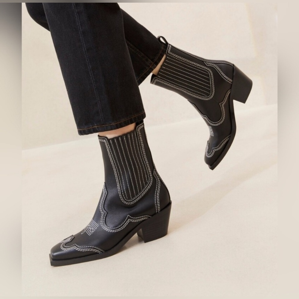 Loeffler Randall Agnes Western Boots